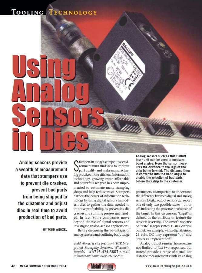 Analog Sensors