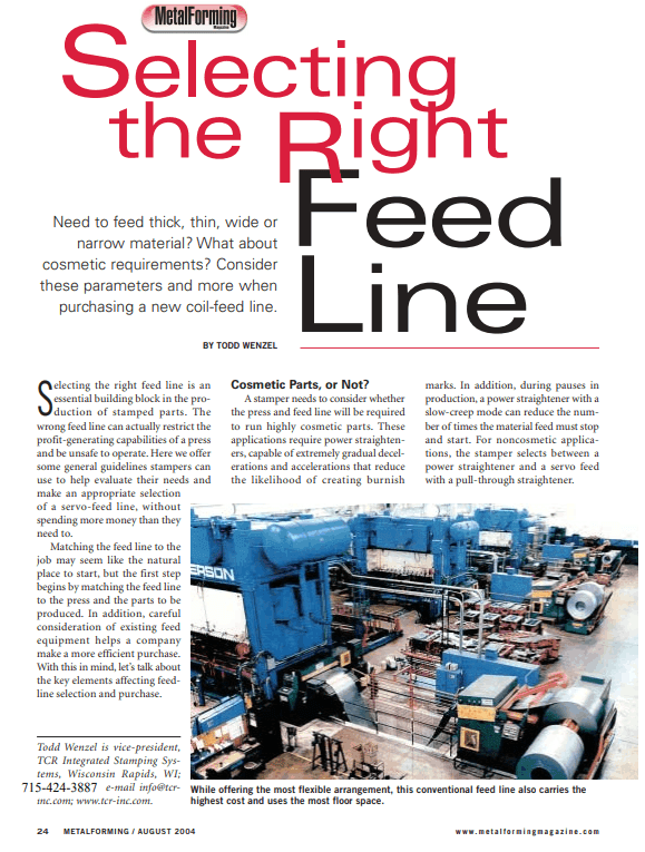 Selecting the Right Feed Line